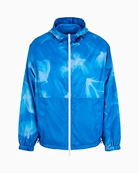 A|X Armani Exchange Men's Floral Blouson Jacket