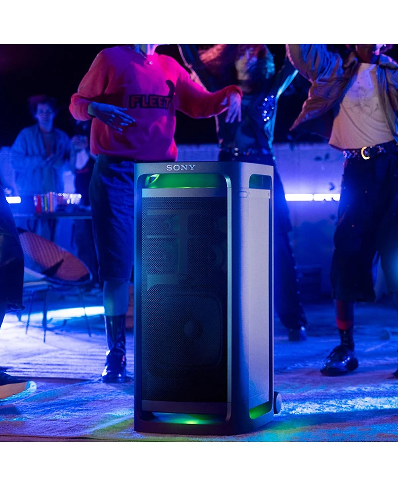 Sony Ult Tower 9AC Bluetooth Party Speaker Bundle with Ult Mic Wireless Microphones