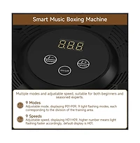 Artudatech Music Boxing Machine with 9 Speeds & Bluetooth, Led Punch Tracker for Family Fitness