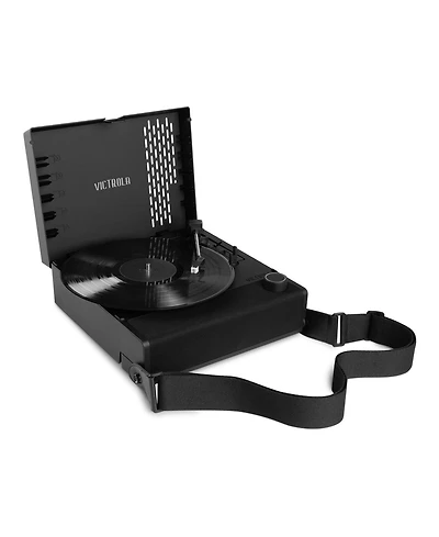 Victrola Revolution Go Portable Record Player, Black