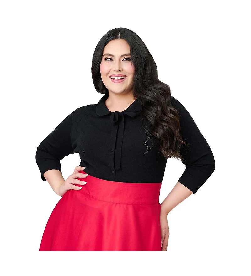 Unique Vintage Women's Embroidered Cardigan