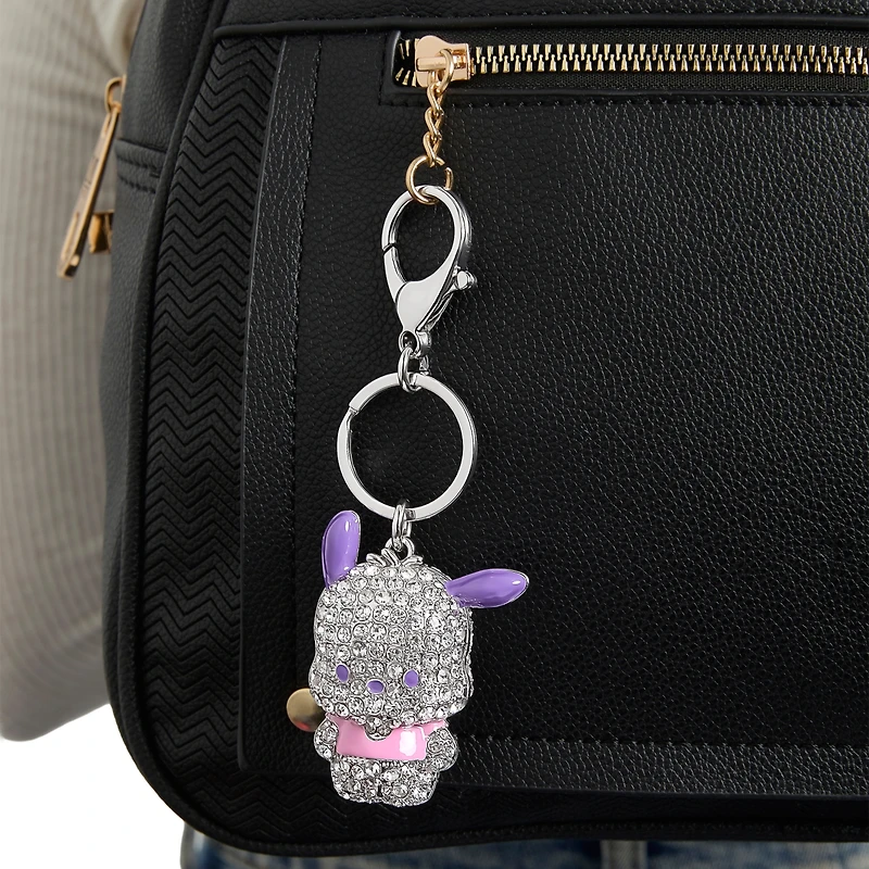 Pochacco Pave Keychain Bag Charm – Officially Licensed Sanrio