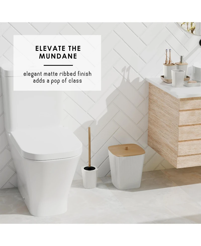 Clara Clark Piece Complete Bathroom & Vanity Accessories Set