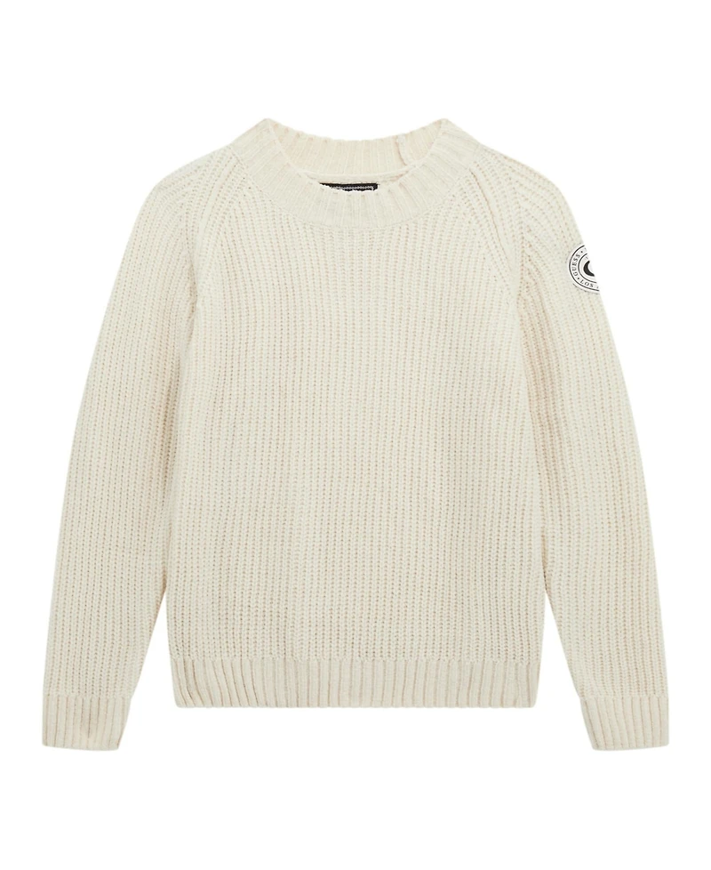 Guess Big Boys Long Sleeve Chenille Knit Sweater