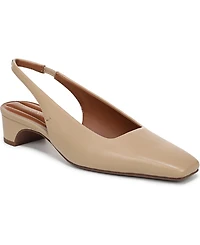Franco Sarto Women's Lyanna Square Toe Slingback Pumps