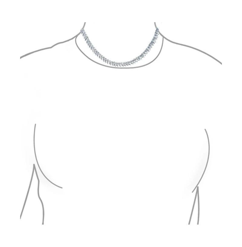 Bling Jewelry Art Deco Style Jewelry Set Multi Marquise Cz Statement Collar Tennis Necklace & Chandelier Dangle Earrings Silver Plated