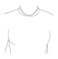 Bling Jewelry Art Deco Style Jewelry Set Multi Marquise Cz Statement Collar Tennis Necklace & Chandelier Dangle Earrings Silver Plated