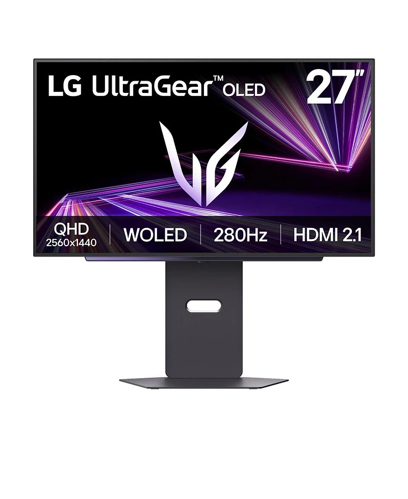 Lg UltraGear 27GX700A-b 26.5" 16:9 Wqhd 280Hz Oled Hdr Gaming Monitor, Black