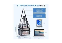 Clear See Through Tote Bag for Women