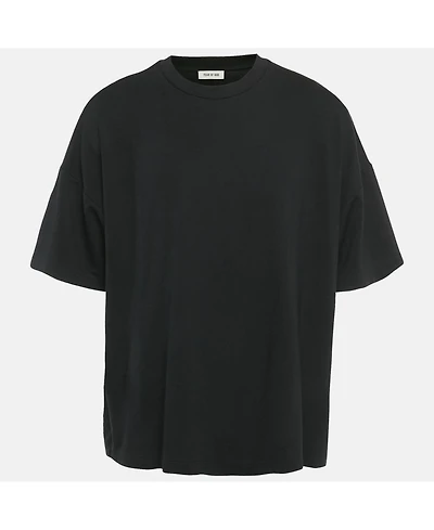 Pre-Owned Fear Of God Men's Black Jersey Oversized T-Shirt