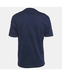 Pre-Owned Brunello Cucinelli Men's Blue Jersey Crewneck T-Shirt