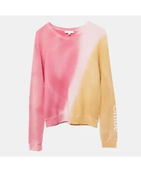 Pre-Owned Chloe Women's Pink/yellow Dyed Cotton Knit