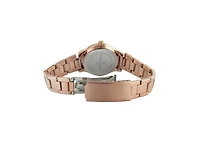 Peugeot Women's Rose Gold Everyday Easy-Read 32mm Status Bracelet Watch