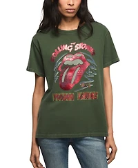 Lucky Brand Women's Rolling Stones Voo Doo Boyfriend Crewneck T-Shirt