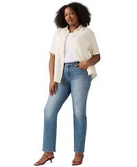Levi's Plus 314 Shaping Straight-Leg Jeans
