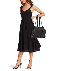 Anne Klein Medium Triple Compartment Satchel Bag