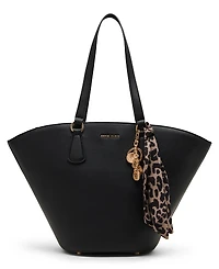 Anne Klein X-Large Textured Scarf Tote Bag