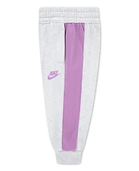 Nike Baby Girls' Crewneck Sweatshirt and Pants, 2-Piece Set