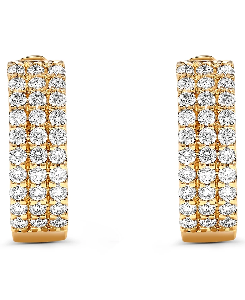 Macy's Diamond Earrings (1/2 ct. t.w.) in 14k Yellow Gold