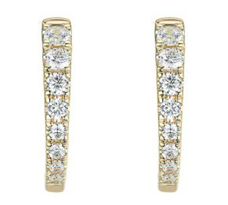 Macy's Diamond Earrings (1/2 ct. t.w.) in 14k Yellow Gold