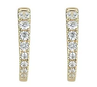 Macy's Diamond Earrings (1/2 ct. t.w.) in 14k Yellow Gold