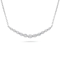 Macy's Diamond Necklace (3/4 ct. t.w.) in 14k White Gold