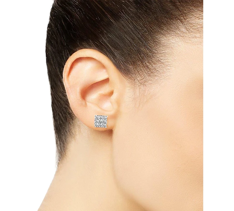 Macy's Diamond Stud Earrings (1 ct. t.w.) in 14k White Gold