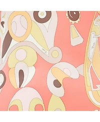 Pre-Owned Emilio Pucci Women's Firenze Pink Printed Jersey Short Dress