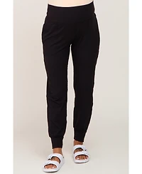 Pinkblush Maternity Black Soft Joggers