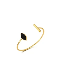 Retro Chic Black Eyes Bangle
