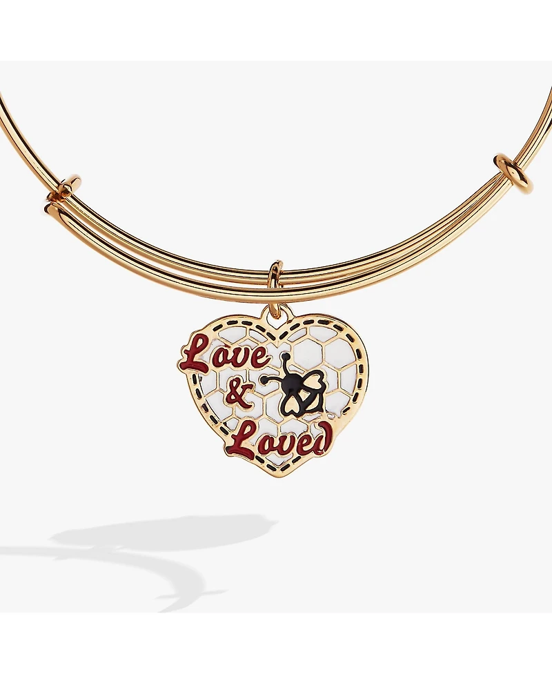 Love Bee Loved Bangle Bracelet