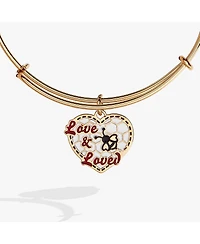 Love Bee Loved Bangle Bracelet
