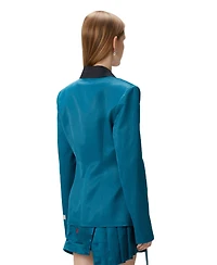 Pcfg Women's Slim-Fit High-Shine Blazer