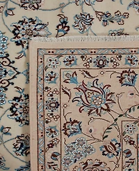 Adorn Hand Woven Rugs Persian Nain 6' 8" x 10' 0" Area Rug