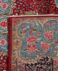 Adorn Hand Woven Rugs Persian Lavar Kerman 7' 10" x 11' 2" Area Rug