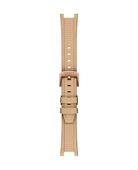 Tissot Unisex Rose Gold Silicone Bracelet Watch, 38mm