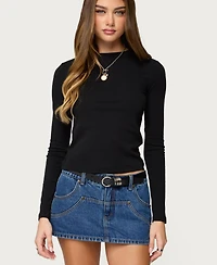 Edikted Women's Kiyan Long Sleeve T Shirt