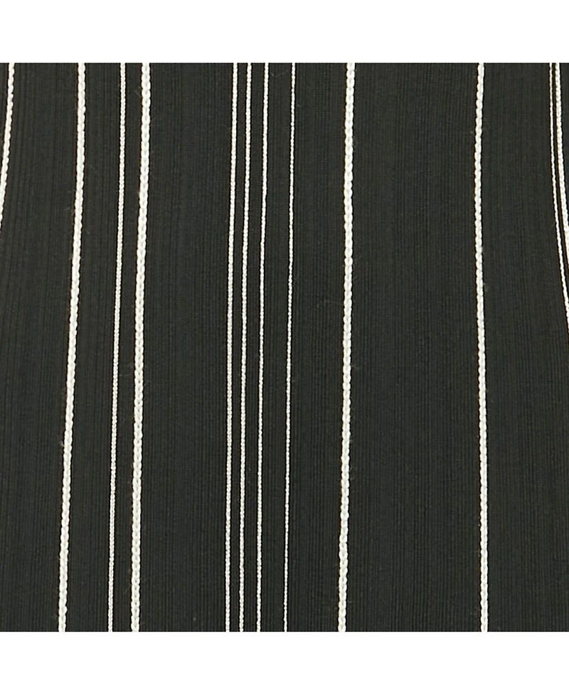 Pre-Owned Toteme Women's Black Braided Rib Knit Maxi Dress