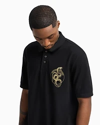 A|X Armani Exchange Men's Lunar New Year Polo