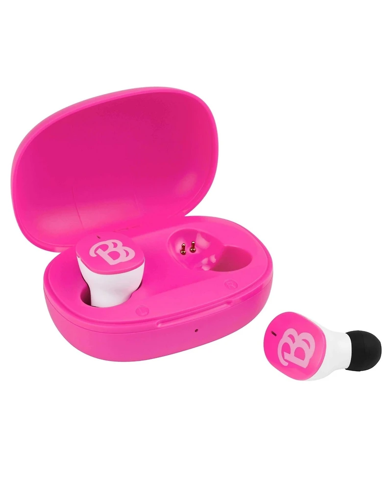 eKids Barbie Bluetooth True Wireless Earbuds With Charging Case