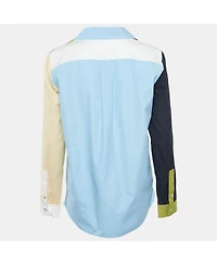 Pre-Owned Marni Women's Colorblocked Cotton Long Sleeve Shirt