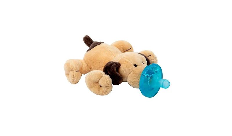 WubbaNub Baby Brown Puppy Pacifier