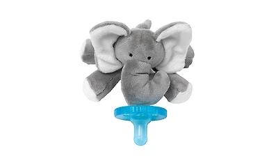 WubbaNub Baby Grey Elephant Pacifier