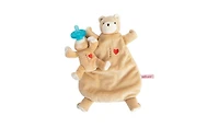 WubbaNub Baby Heart Warrior Bear Pacifier