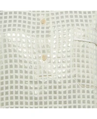 Pre-Owned Marni Women's Cream Lurex And Cotton Tunic