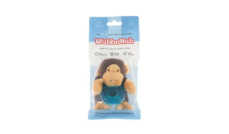 WubbaNub Baby Monkey Pacifier