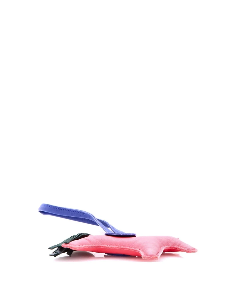 Pre-Owned HERMES Pm GriGri Rodeo Bag Charm Leather