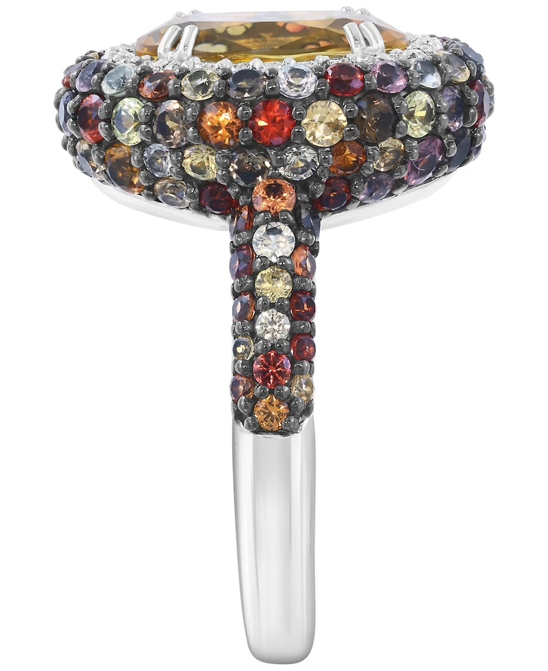 Effy Collection Multi Gemstone Ring (6-1/5 ct. t.w.) in Sterling Silver