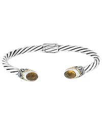 Effy Collection Citrine Bangle Bracelet (2-1/10 ct. t.w.) in Sterling Silver