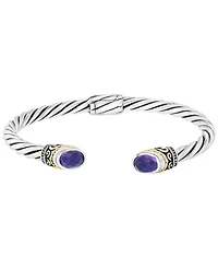 Effy Collection Citrine Bangle Bracelet (2-1/10 ct. t.w.) Sterling Silver